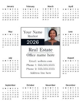 Picture of Magnetic Calendar 12 - Vertical