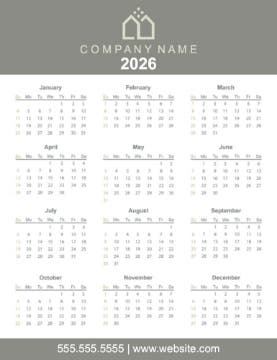 Picture of Real Estate Postcard Magnet 3 - Vertical