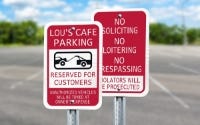 Picture of Private Property Signs