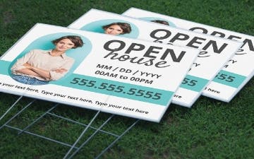 Picture of Open House Signs