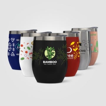 Picture of Escape - 11 oz. Double-Wall Stainless Wine Cup