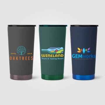 Picture of Whistler Monochrome - 18 oz. Double-Wall Stainless Tumbler
