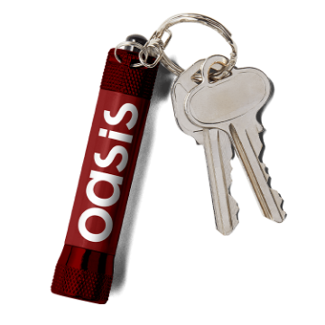 Picture of Chroma Softy Monochrome Classic - LED Flashlight with Keyring