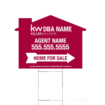 Picture of Keller Williams Shaped Signs