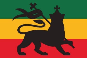 Picture of Rastafarian Flag - 4x6