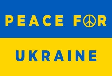 Picture of Peace for Ukraine Flag