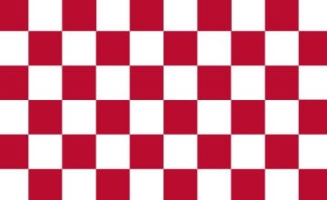 Picture of Red/White Checkered Flag