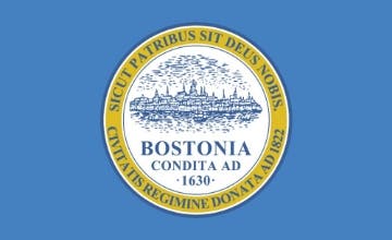 Picture of Boston, MA Flag