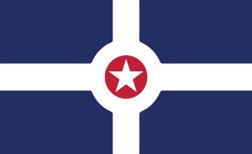 Picture of Indianapolis, IN Flag
