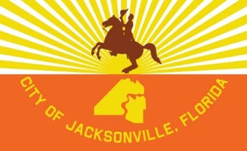 Picture of Jacksonville, FL Flag