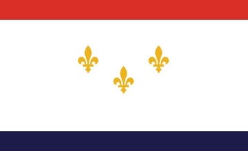 Picture of New Orleans, LA Flag