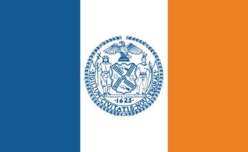 Picture of New York City, NY Flag