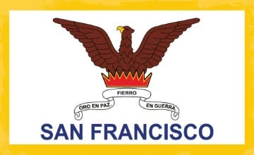Picture of San Francisco, CA Flag