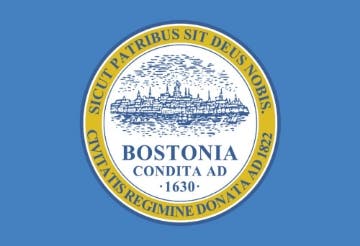 Picture of Boston, MA Flag- 2x3