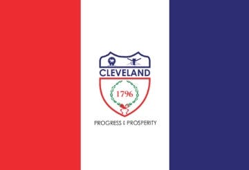 Picture of Cleveland, OH Flag- 2x3