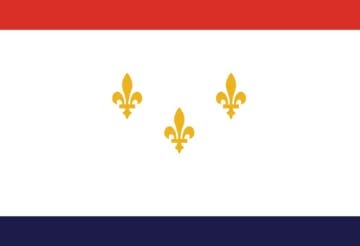 Picture of New Orleans, LA Flag- 2x3