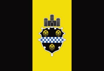Picture of Pittsburgh, PA Flag- 2x3