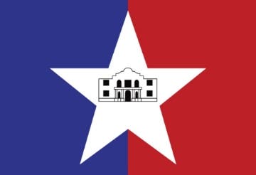 Picture of San Antonio, TX Flag- 2x3