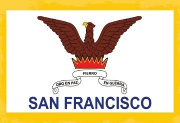 Picture of San Francisco, CA Flag- 2x3