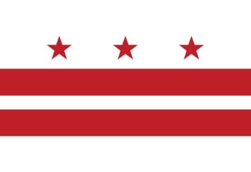 Picture of Washington, DC Flag- 2x3