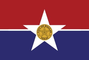 Picture of Dallas, TX Flag- 4x6