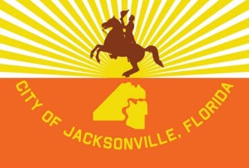 Picture of Jacksonville, FL Flag- 4x6