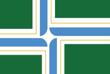 Picture of Portland, OR Flag- 4x6