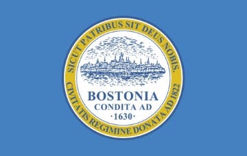 Picture of Boston, MA Flag- 5x8