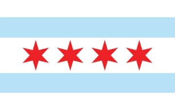 Picture of Chicago, IL Flag- 5x8