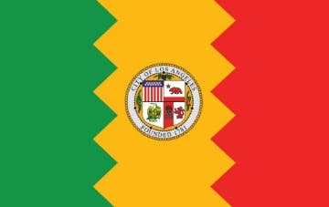 Picture of Los Angeles, CA Flag- 5x8