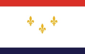 Picture of New Orleans, LA Flag- 5x8