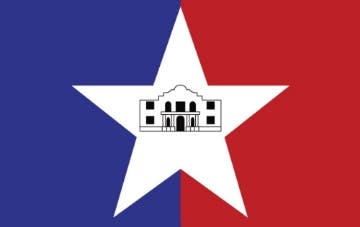 Picture of San Antonio, TX Flag- 5x8