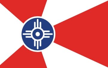 Picture of Wichita, KS Flag- 5x8