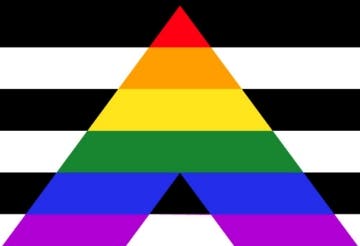 Picture of Straight Ally Pride Flag- 2x3