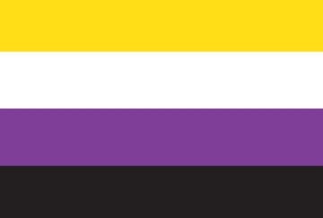 Picture of Non-Binary Pride Flag- 4x6