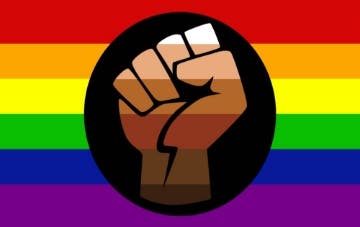 Picture of QPOC Pride Flag- 5x8