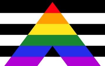 Picture of Straight Ally Pride Flag- 5x8