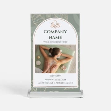 Picture of Beauty & Spa Tabletop 9 - 18" x 11.5"