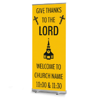 Picture of Church Retractable Banners