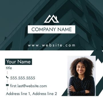 Picture of RE Business Card 7 - 2.5" x 2.5" Single Sided