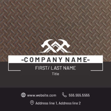 Picture of BC - Construction, Repair & Improvement 4 - 2.5" x 2.5" Single Sided