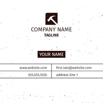 Picture of BC - Construction, Repair & Improvement 17 - 2.5" x 2.5" Single Sided