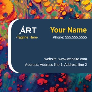 Picture of BC - Art, Design, & Entertainment 9 - 2.5" x 2.5" Single Sided