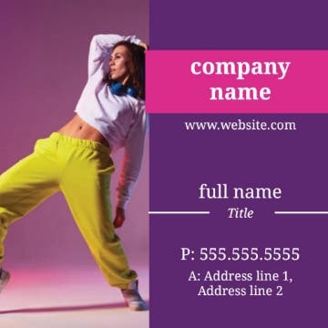 Picture of BC - Art, Design, & Entertainment 12 - 2.5" x 2.5" Single Sided