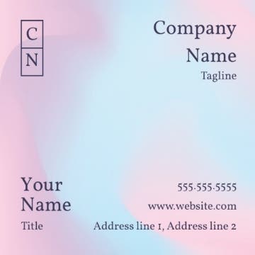 Picture of BC - Art, Design, & Entertainment 13 - 2.5" x 2.5" Single Sided