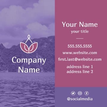 Picture of BC - Health & Social Services 4 - 2.5" x 2.5" Single Sided