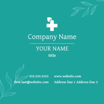 Picture of BC - Health & Social Services 13 - 2.5" x 2.5" Single Sided