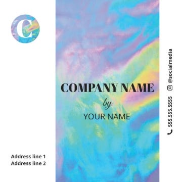 Picture of BC - Beauty & Spa 6 - 2.5" x 2.5" Single Sided