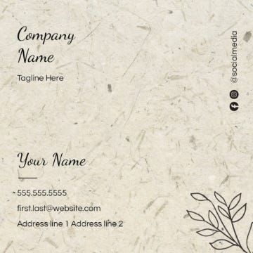 Picture of BC - Beauty & Spa 12 - 2.5" x 2.5" Single Sided