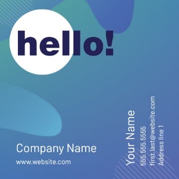 Picture of BC - Marketing & Communications 8 - 2.5" x 2.5" Single Sided